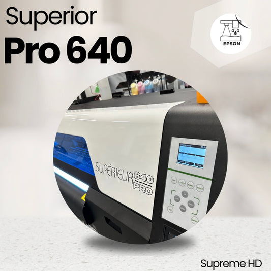 SUPERIOR 640 PRO 24” 4 Head CMYK