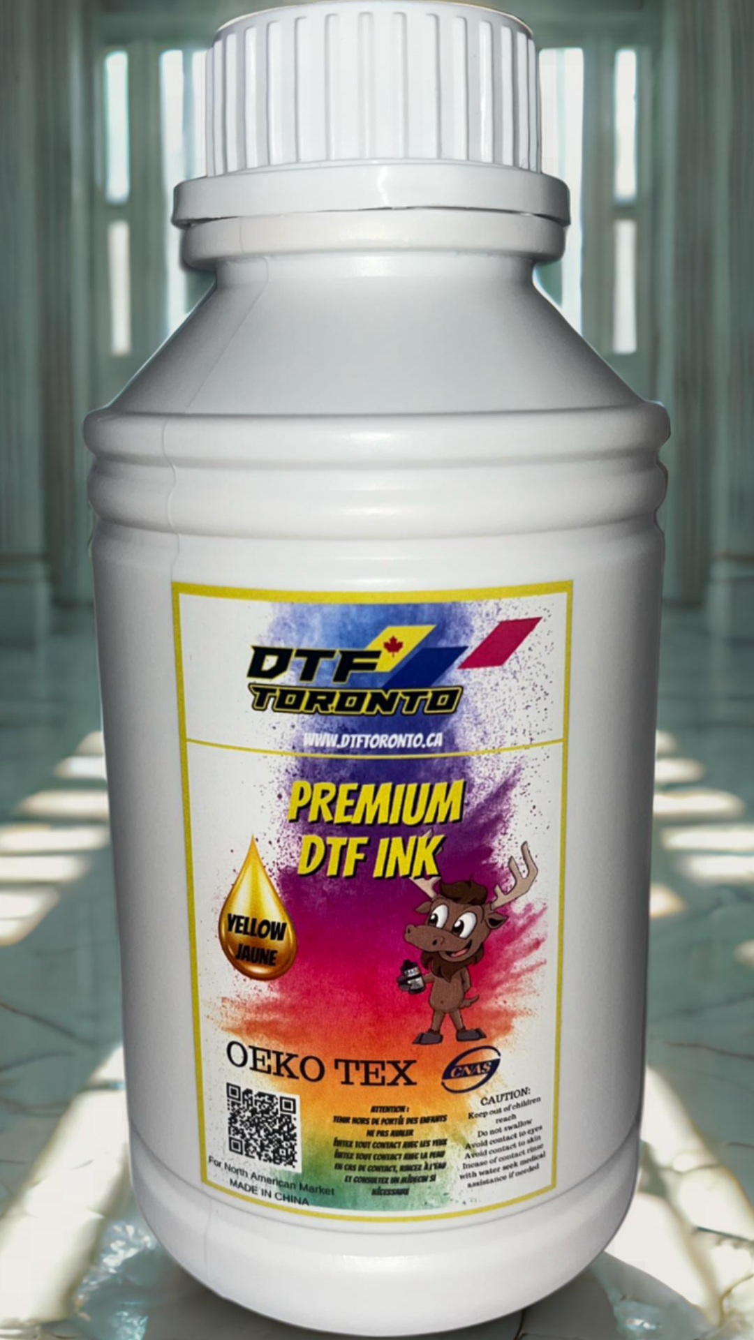 Premium DTF Ink 500ml YELLOW
