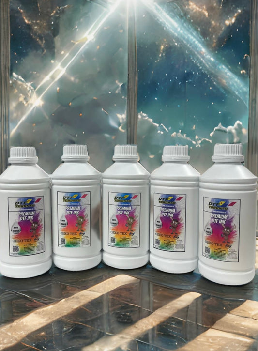Premium DTF Ink WHITE BUSINESS Bundle White ink-5L