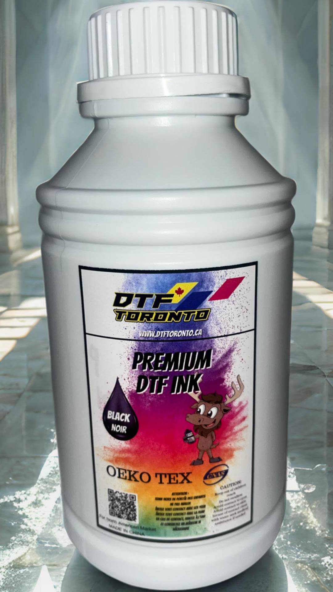 Premium DTF Ink 500ml BLACK
