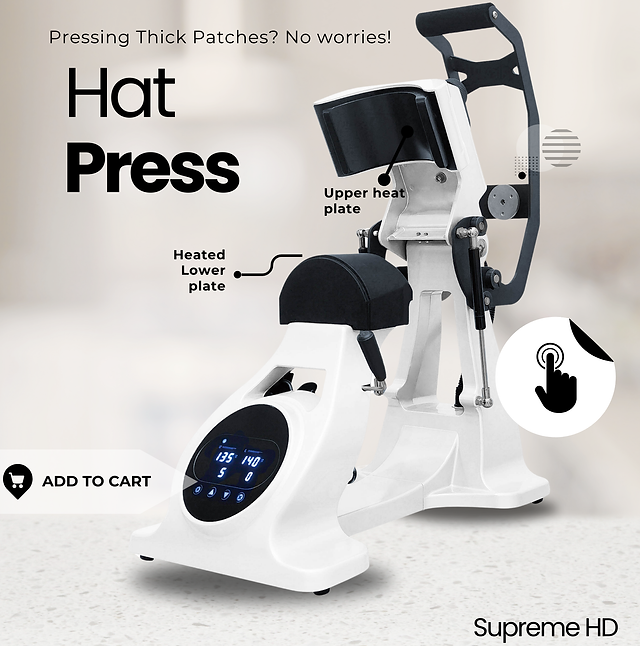 Dual Heater Hat Press